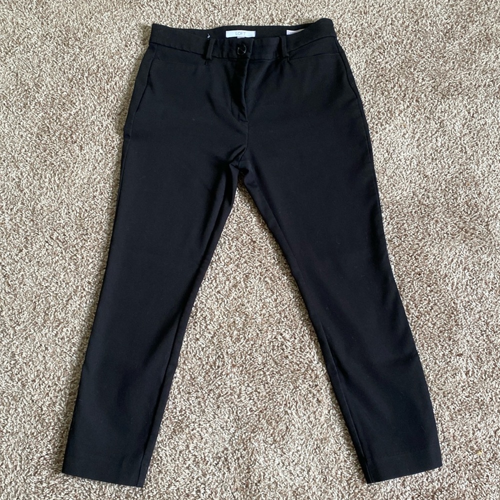 Loft Sutton Skinny Dress Pants